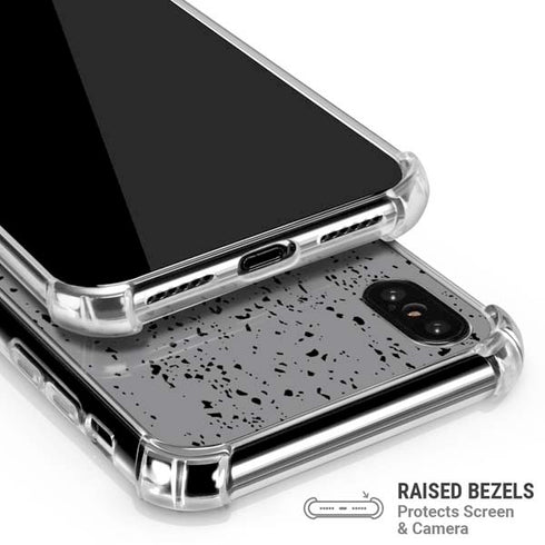 Sneakerhead Texture iPhone XS Max Clear Case